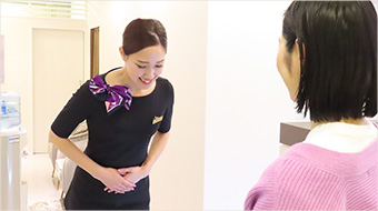 20代~60代まで幅広くお通いいただいています